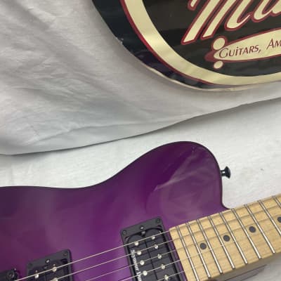 Charvel USA Select San Dimas Style 2 HH FR Singlecut Guitar - Purple / Maple neck image 4