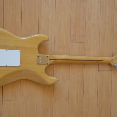 Ibanez Challenger 2575 Ash Stratocaster 1977 Clear Natural Wood Lawsuit  Vintage . Complete! image 3