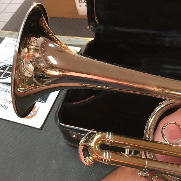 トランペット Holton Galaxy USA Nice Silver Holton Galaxy Trumpet with Case and Protec Mute