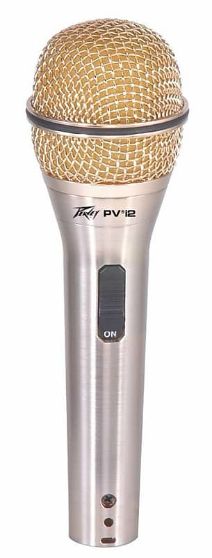 Peavey PVi2G Gold Microphone w 1/4" to XLR cable image 1