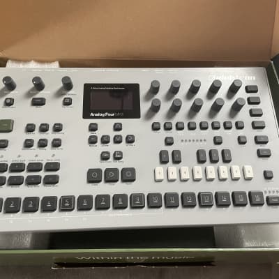 Elektron Analog Four MKII 4-Voice Tabletop Analog Synthesizer 2017 - Present - Grey