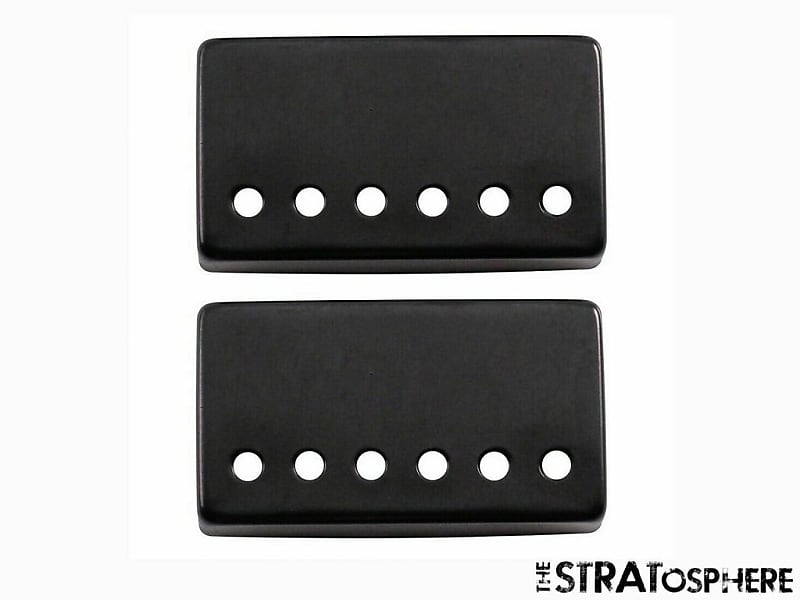*NEW Black PICKUP COVERS for Epiphone Les Paul Humbucker Reverb
