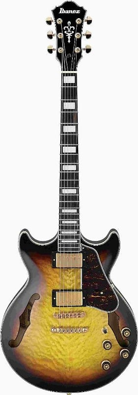 Ibanez Model AM93QMAYS Artcore Expressionist Series Semi Hollow Electric Guitar image 1