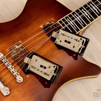 1983 Greco Cougar I Vintage Guitar Violin Lacquer Finish, 1