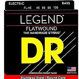 DR Strings Flat Wound 45-105 FL-45 *Free Shipping in the USA* image 1