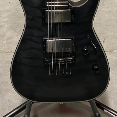 ESP LTD H-7 40th Anniversary 2015 - Black Satin - 7 String - Original Hardshell Case for sale
