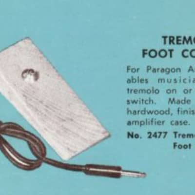 rare tube amp Alamo Paragon circa 1966 image 13