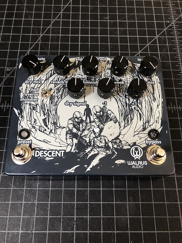 Walrus Audio Descent Reverb Pedal Reverb