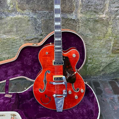 Gretsch Custom Shop 1955 Reissue G Brand Chet Atkins 6120 Aged 2020 - Orange Stain image 5