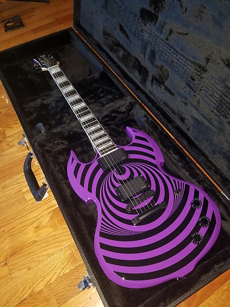 Zakk wylde sale purple guitar