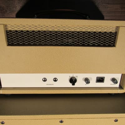 Mahalo Katy 66 Tube Amplifier Head With 412 Cabinet  Tan image 6