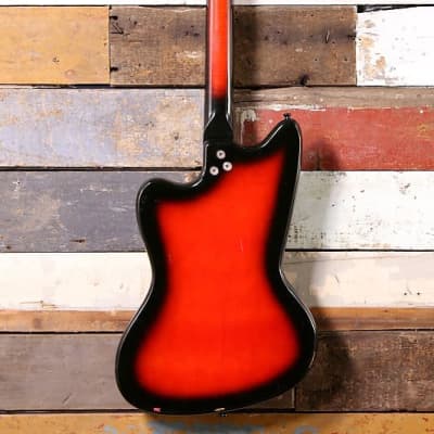 1960's Holiday Silouette Model 1478 Redburst By Harmony image 3