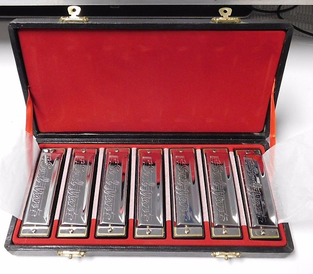 Soul man shop harmonica set