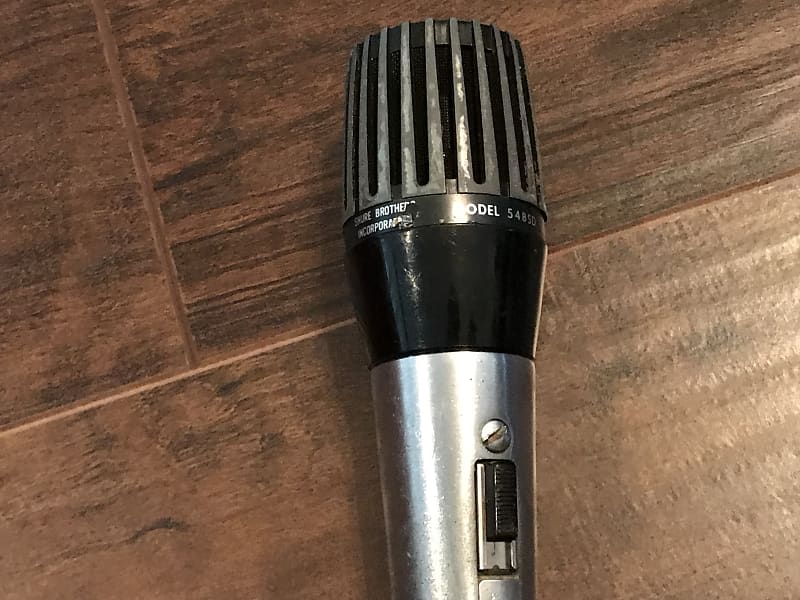 Shure 548 SD Unidyne IV Vintage Dynamic Microphone Made in USA