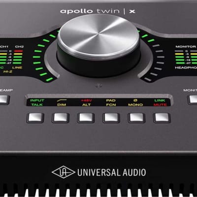 Universal Audio Apollo Twin X QUAD Heritage Edition Thunderbolt 3 Audio  Interface
