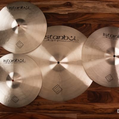 ISTANBUL AGOP TRADITIONAL SERIES 3 PIECE BOXED CYMBAL SET image 1