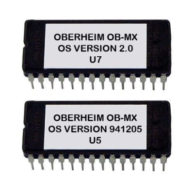 Oberheim OB-MX OS Upgrade v2.0 + Voiceboard update OBMX Eprom Update Firmware