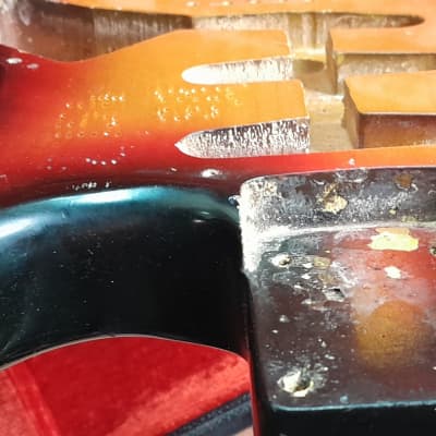 Fender Stratocaster 1963 Body sunburst factory refin image 15