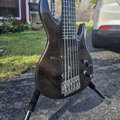 Peavey TL-Six 6 string bass, Bartolini upgrade image 2