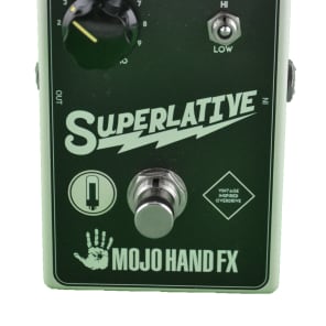 Mojo Hand FX Superlative Overdrive Fuzz Distortion Guitar Effects Pedal image 5