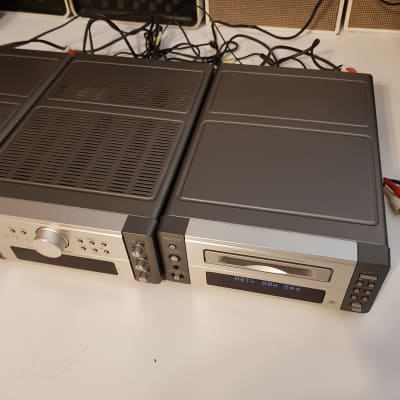 Set DENON Minidisc DMD-M7 Receiver UDRA-M7 Tape Deck DRR-M71998 - Grey Metal image 11