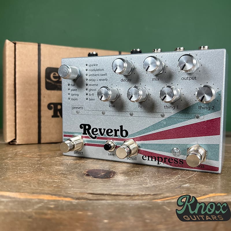 Empress Reverb 2010s Graphic Reverb