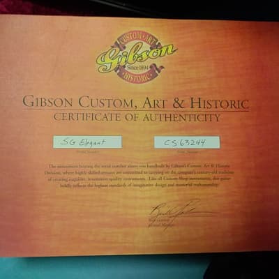 Gibson Custom Shop SG Elegant 2006 Blue image 4
