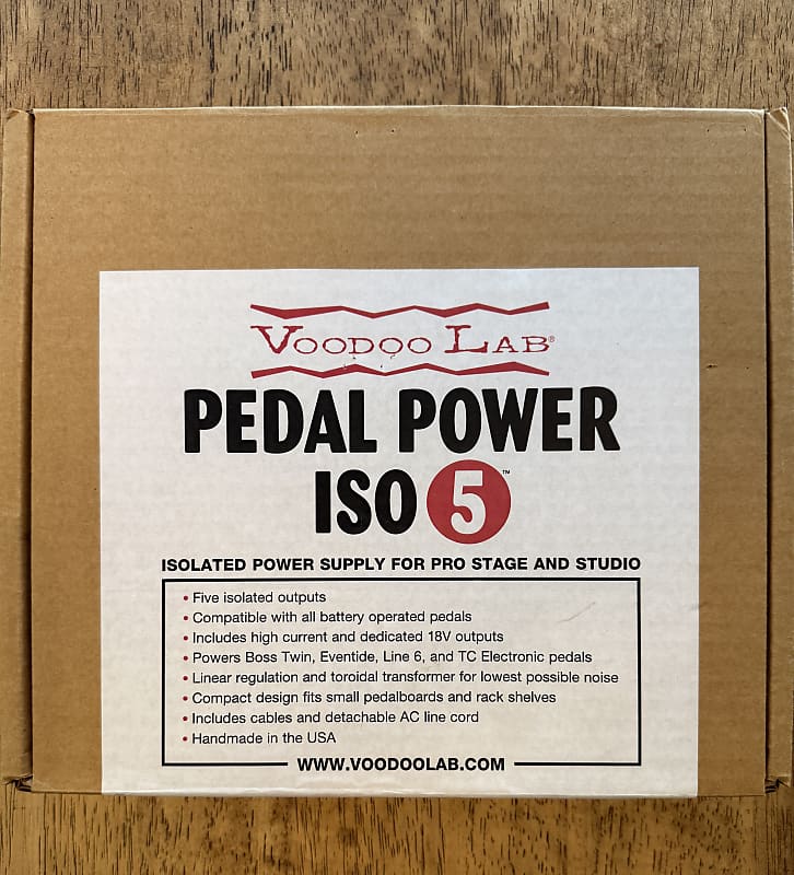 Voodoo Lab Pedal Power Iso 5