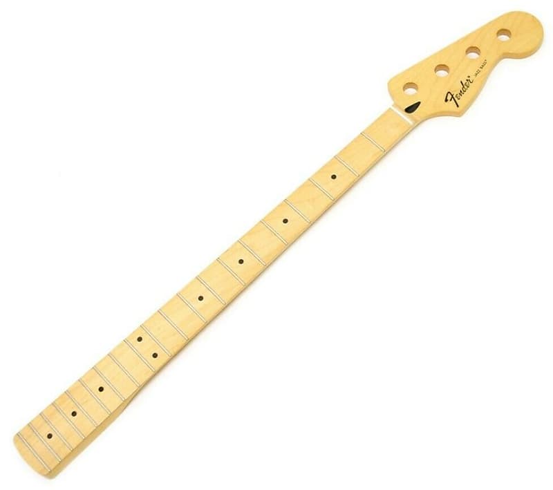 NEW Fender Jazz Bass Replacement Neck Maple Med Jumbo Reverb