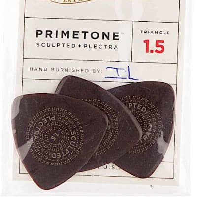 JIM DUNLOP PRIMETONE 513P150 PACK 3 MEDIATORS 1.5MM