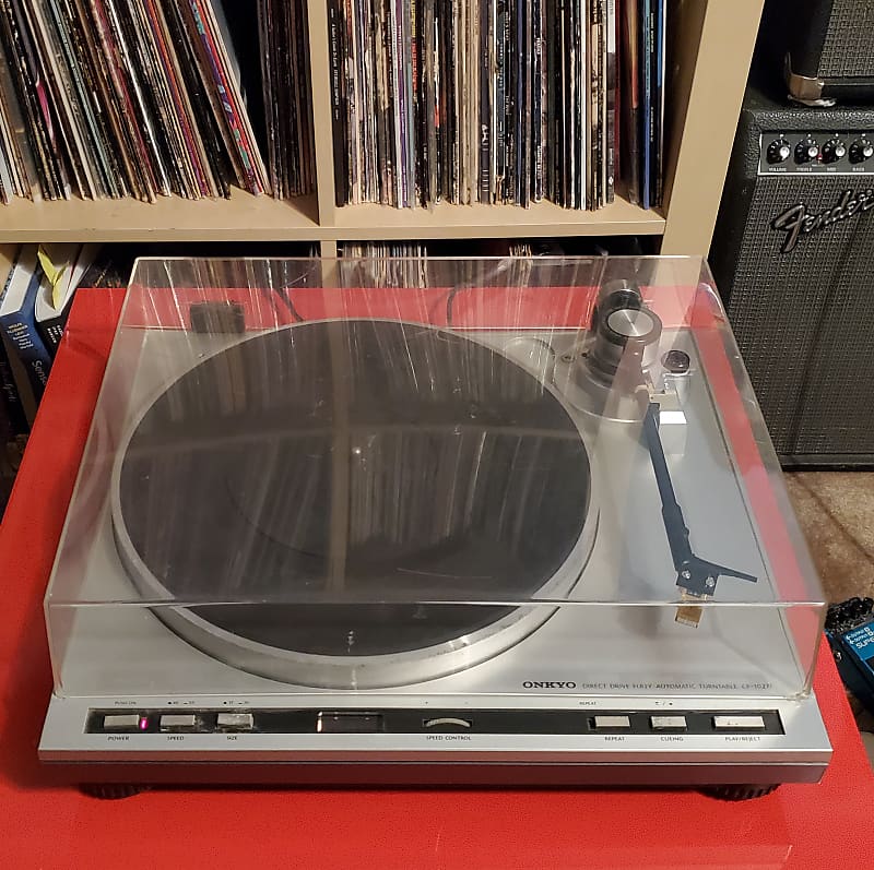 Onkyo CP-1027F 1980s - *READ* Direct Drive Automatic Turntable + New Automatic Gear image 1