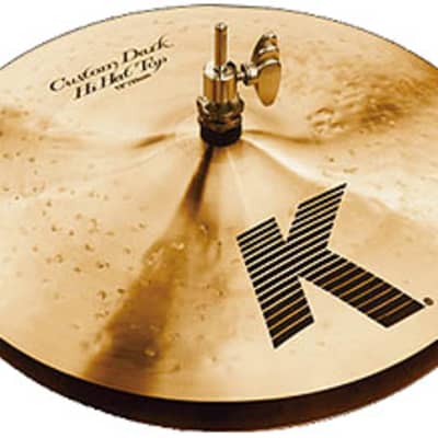 Zildjian K Custom Dark HiHats - 14 Inch Cymbal image 1
