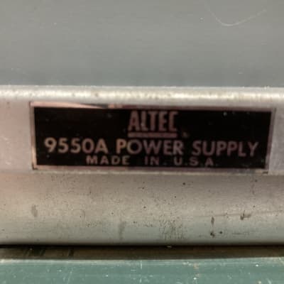 Original Altec 9470 Rack with 9550A Power Supply & 2 Original | Reverb