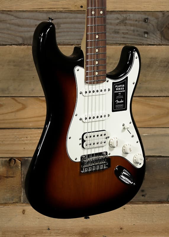 Fender Player Series Stratocaster HSS 3-Color Sunburst w/ Pau Ferro Fretboard image 1