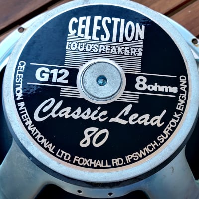 Celestion G12 Classic Lead 80 12" 80-Watt 8ohm Guitar Amp Speaker - Slash AFD Tone - Vintage image 2