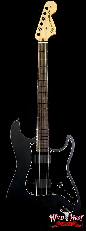 Fender USA Jim Root Stratocaster Ebony Fingerboard Flat Black image 1