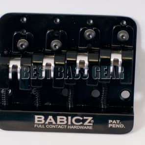 Babicz FCH4BK Full Contact 4-String Bass Bridge