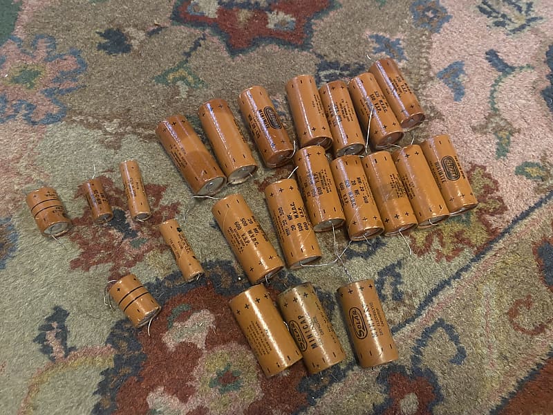 Astron Minimite Capacitor Lot Fender Amps Reverb