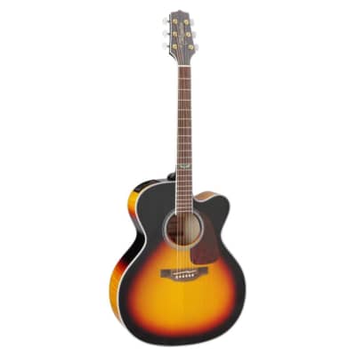 Takamine GJ72CE 6-String Right-Handed Acoustic-Electric Guitar with Jumbo Spruce Body and Laurel Fingerboard (Brown Sunburst) image 1