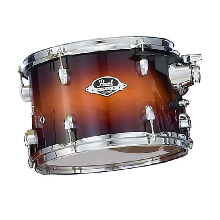 Pearl Export Lacquer 12x8 Tom Gloss Tobacco Burst image 1