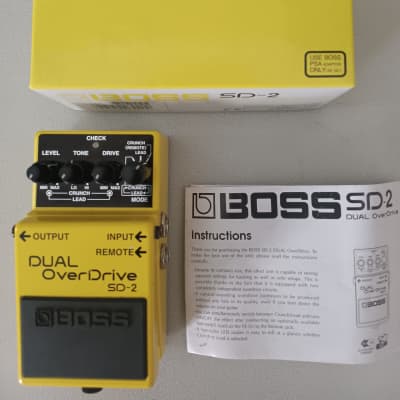 Boss SD-2 Dual Overdrive | Reverb