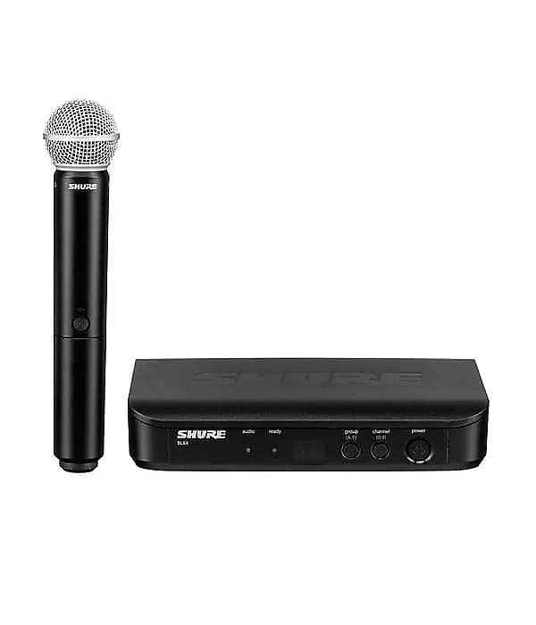 Shure BLX24/PG58 Wireless Handheld Microphone System H9 Reverb