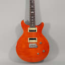 2010 PRS SE Santana Orange Finish Flame Maple Top Electric Guitar