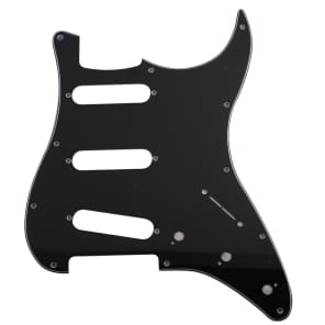 Seismic Audio SAGA14 Replacement 3-Ply Strat-Style Electric Guitar Pickguard
