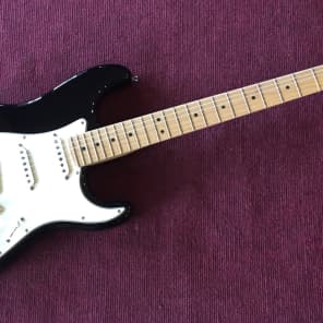Fender American Series Stratocaster 2005 Black/Maple image 1