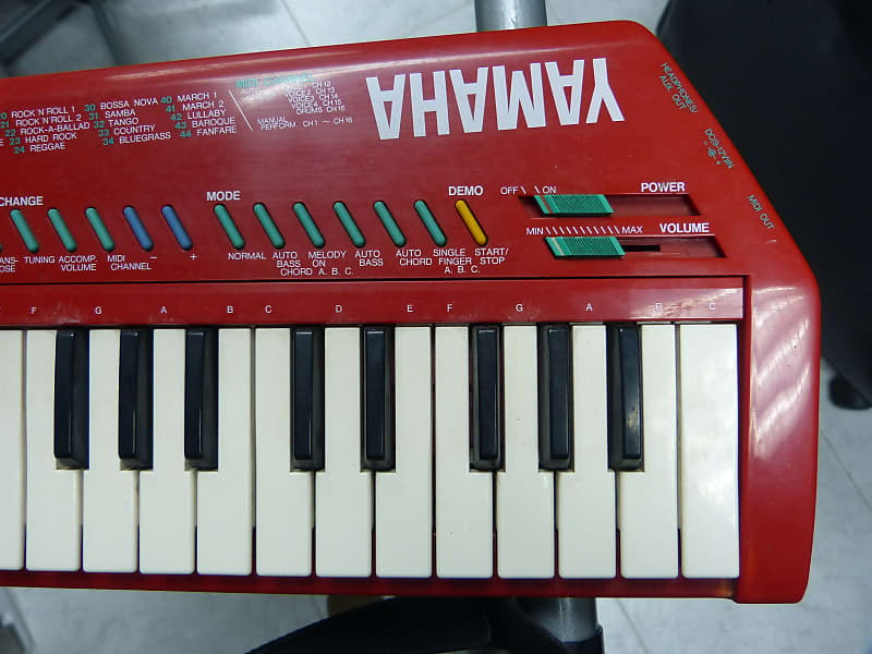 Yamaha SHS-10 red keytar