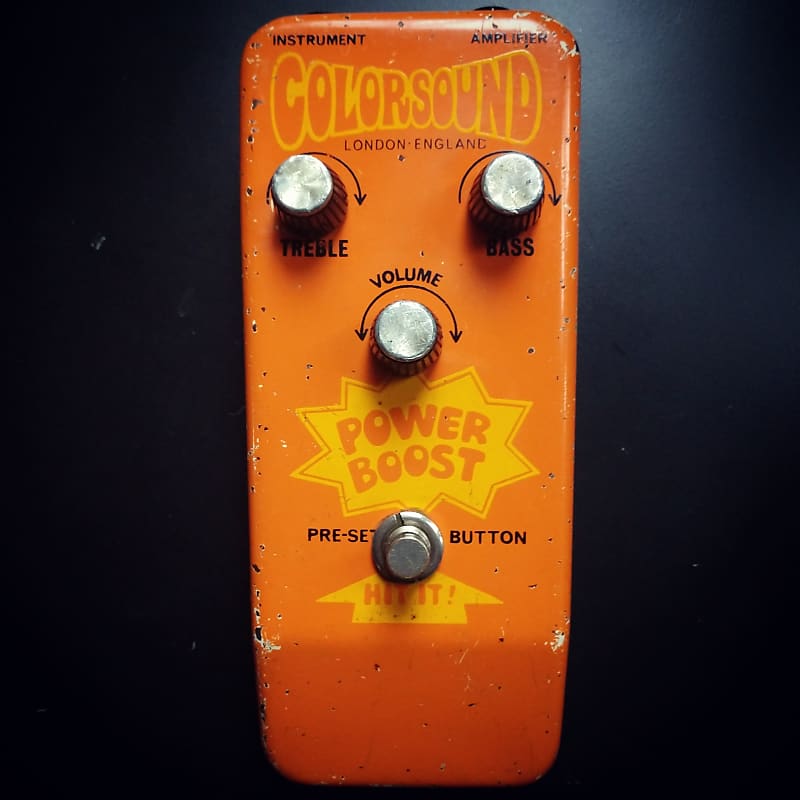 ギター Colorsound Overd 1970s Vintage 1970s Colorsound Sola Sound Overdriver Guitar