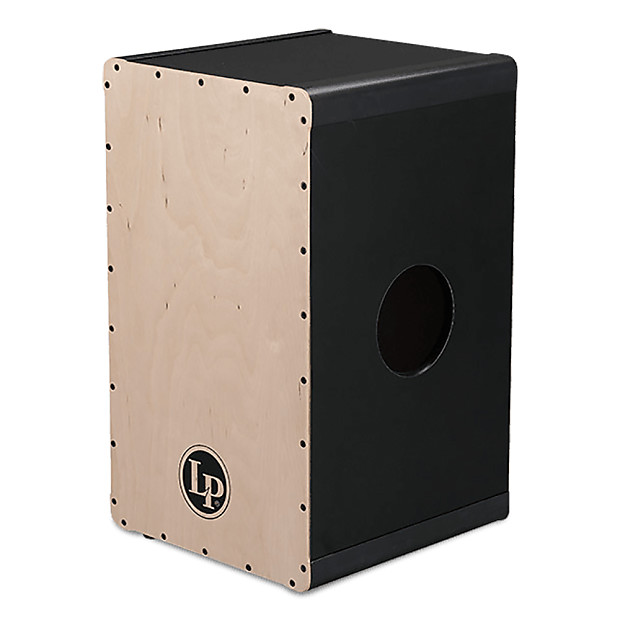 Latin Percussion LP1413 Americana Black Box Do-It-Yourself 2-Voice Cajon image 1
