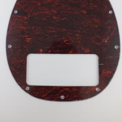 Red/Black Tortoiseshell 4 ply Scratch Plate Pickguard for Music Man Classic Stingray Bass 5 String Guitar