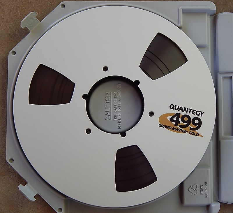 1 reel of Quantegy 499 1 x 2500' recording tape never used